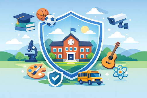 School promoting balanced learning through sports, arts and academic activities