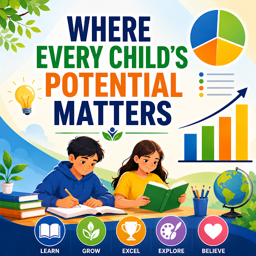 Every child's potential nurtured through learning, growth and achievement