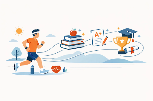 Physical activity improving student health and academic success