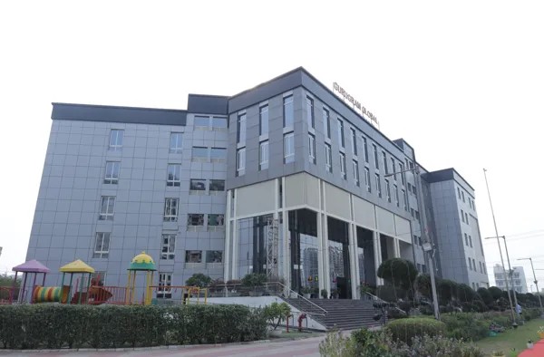 The campus of Gurugram Global Heights School,Gurgaon