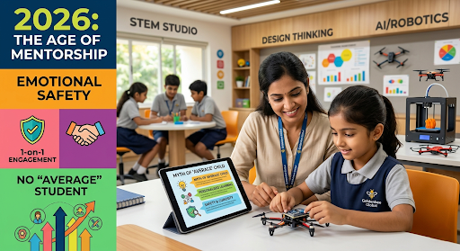 One-on-one mentorship helping student build STEM skills