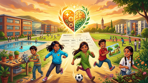 Students balancing academics, sports and creativity in school life