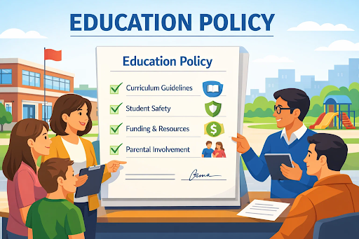 Education policy discussion focusing on curriculum, safety and resources