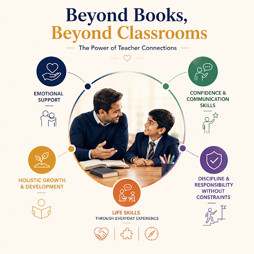 Teacher-student mentorship fostering growth, confidence and life skills