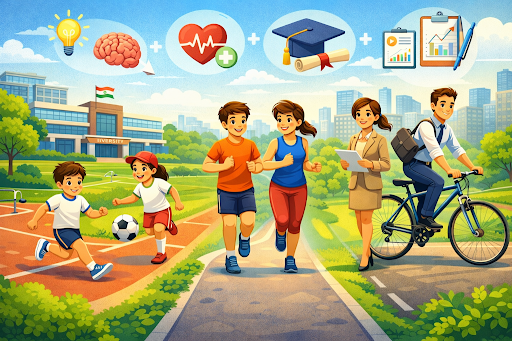 Lifelong health and learning benefits of childhood physical activity