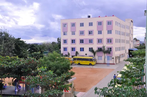 the school campus of federal public school,bangalore