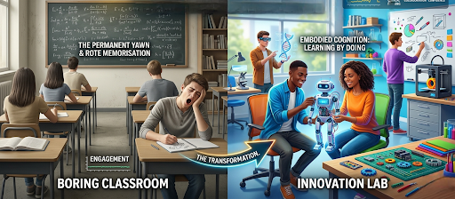 Innovation labs transforming traditional classroom learning experiences