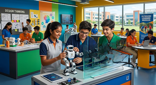 Robotics and innovation lab preparing students for future careers