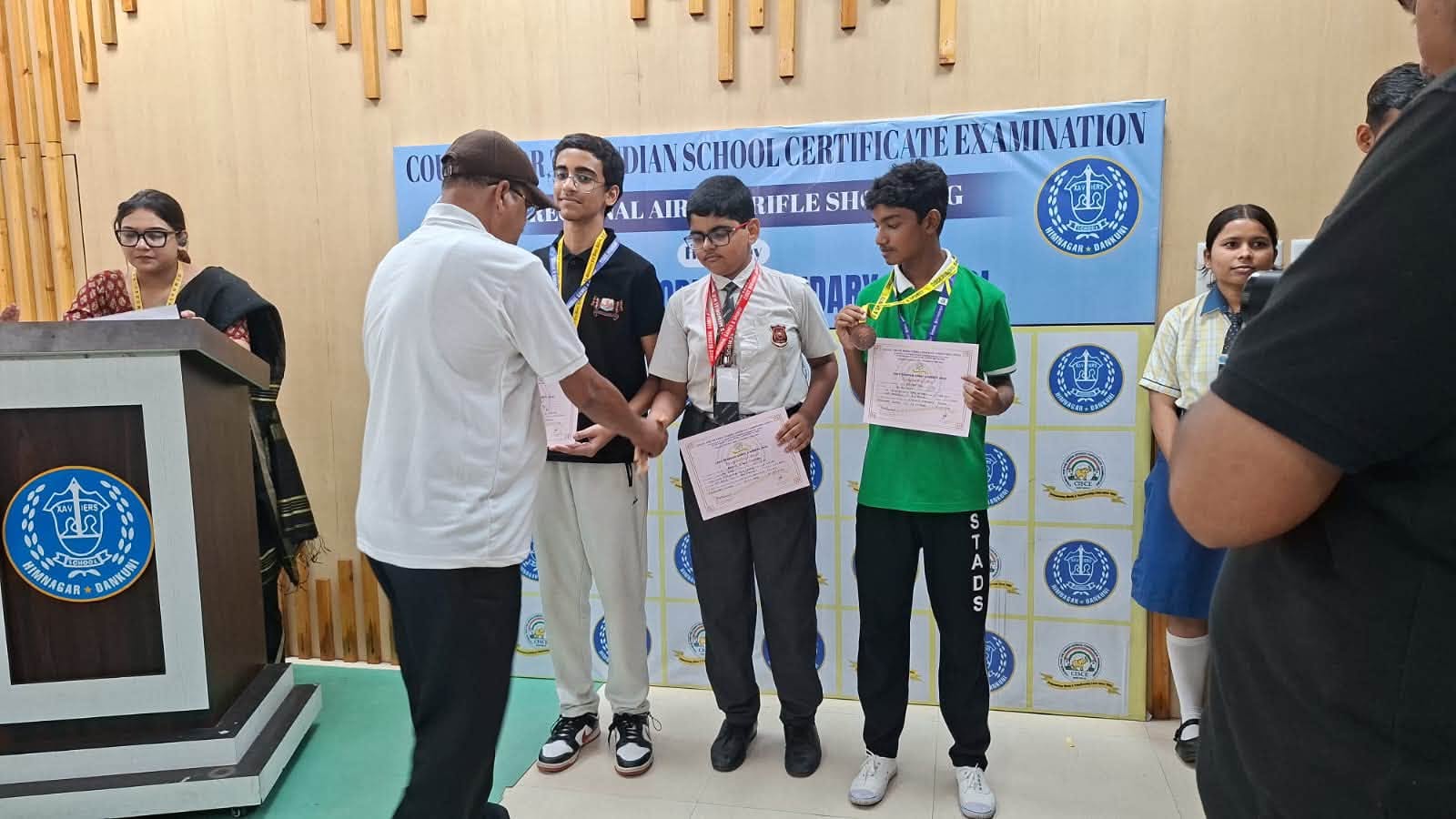 Advik Singh Gautam Of Class Vi ‘A’ For Winning The 🥇 Gold Medal In The Under-14 Air Pistol Shooting Event At The Cisce Regional Games & Sports 2026