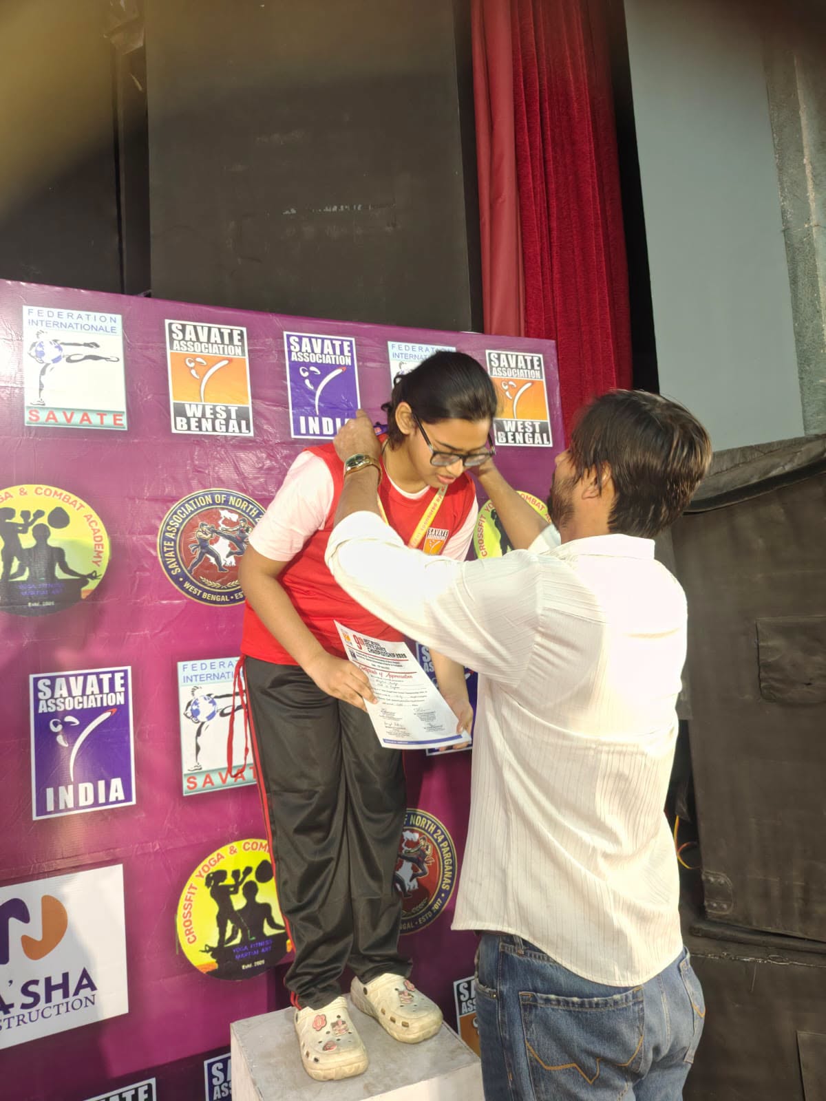 Angelina Baidya On Winning The Gold Medal At The State Savate Championship